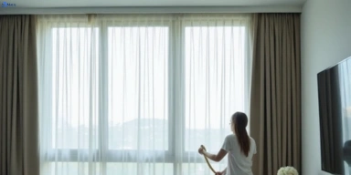 Delicate sheer drape cleaning ermington-nsw Matty Curtain Cleaning